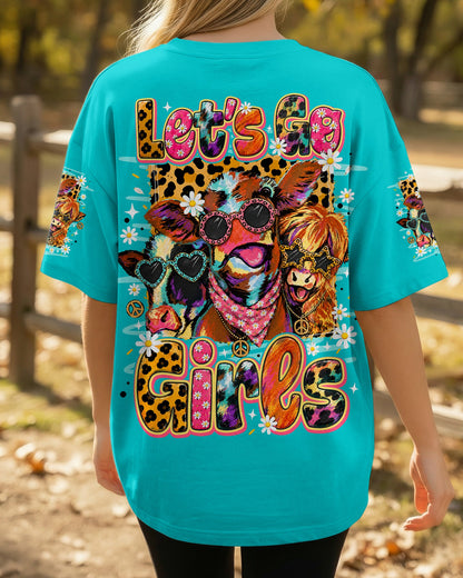 LET'S GO GIRLS COW ALL OVER PRINT - TLNO1806261