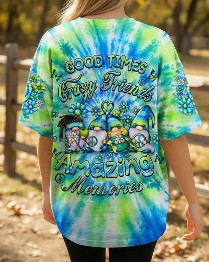 GOOD TIMES CRAZY FRIEND GNOME ALL OVER PRINT   - TLHN2505262