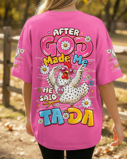 AFTER GOD MADE ME CHICKEN ALL OVER PRINT - TLNO2906261