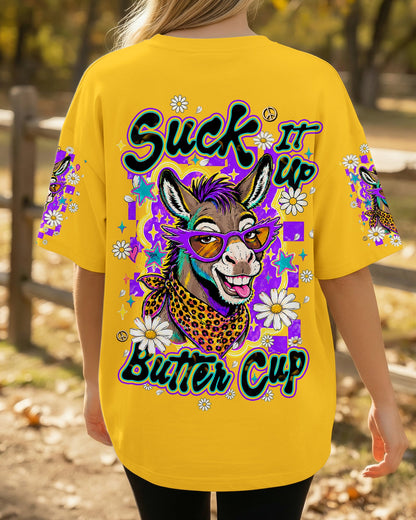 SUCK IT UP BUTTERCUP DONKEY ALL OVER PRINT  - TLHN1506262