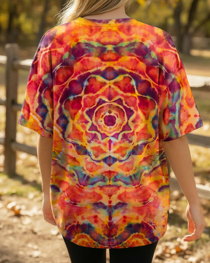 PEACE Y'ALL SUNFLOWER ALL OVER PRINT - RI0707261