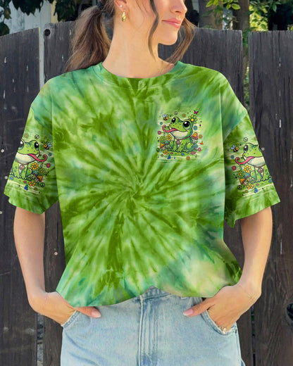 BE KIND FROG GREEN ALL OVER PRINT - TYLN2204262
