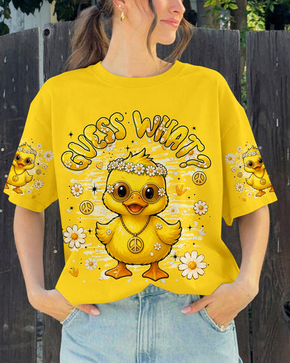 GUESS WHAT FUNNY DUCK ALL OVER PRINT - TLHG2005262