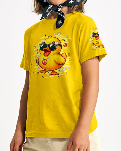 I'M NOT SHORT DUCK HIPPIE KIDS ALL OVER PRINT - TYPQ1206261
