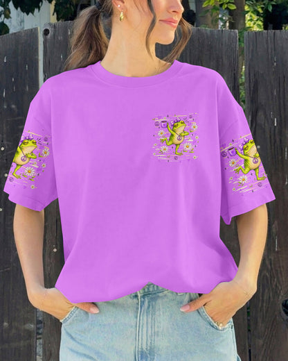 FIRST OF ALL JESUS THINKS FROG ALL OVER PRINT  - TLHN0307262