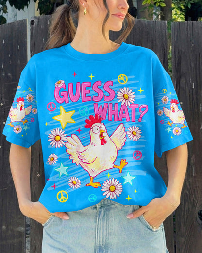 GUESS WHAT CHICKEN FUNNY ALL OVER PRINT  - TLNT2505264