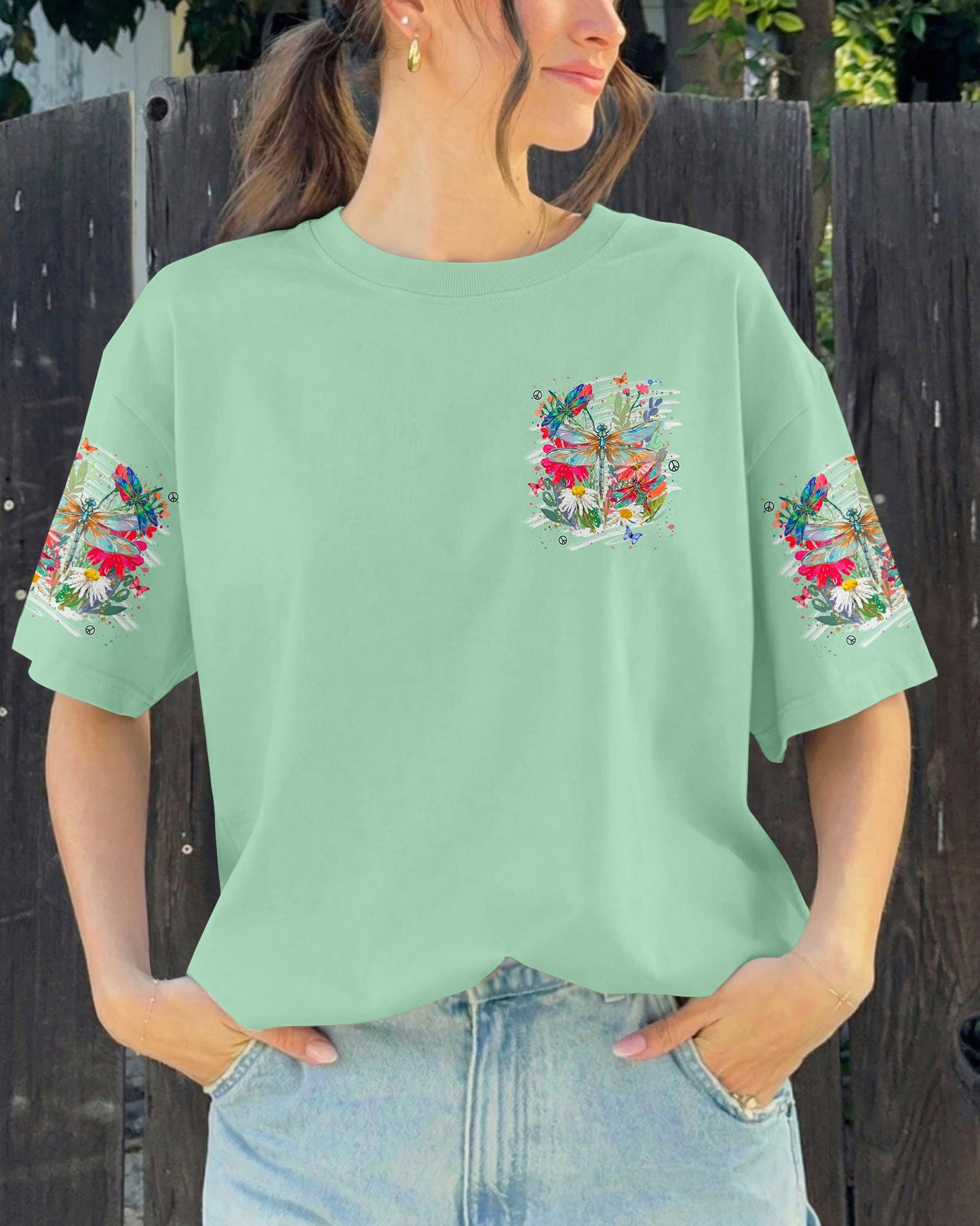 WHISPER WORDS OF WISDOM LET IT BE DRAGONFLY ALL OVER PRINT - TYLN0306262