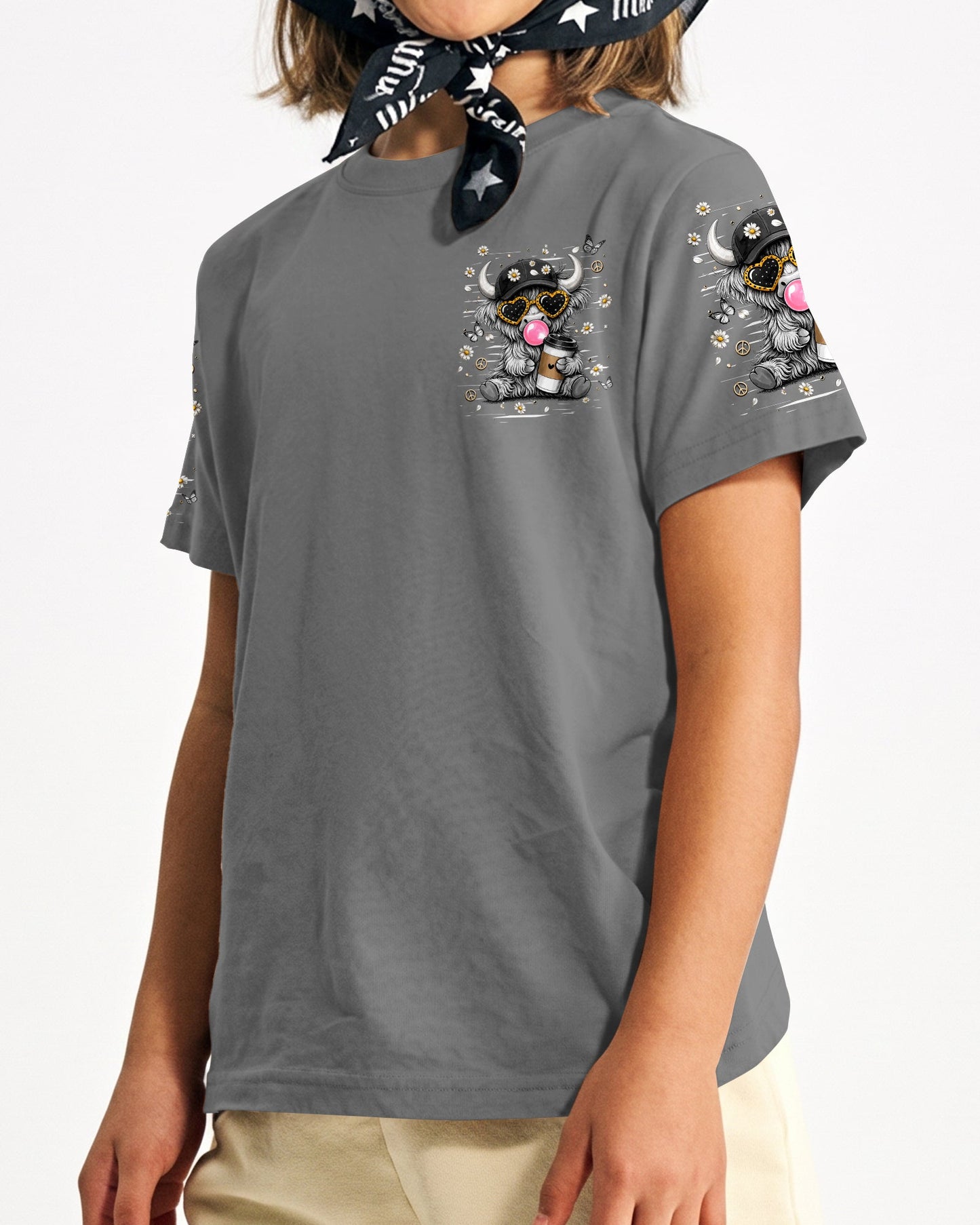 SUCK IT UP BUTTERCUP COW KIDS ALL OVER PRINT  - TLHN0806264
