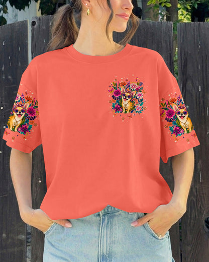 I WAS SIMPLY BORN TO DILLY DALLY CHIHUAHUA DOG  ALL OVER PRINT - TLNT1805264