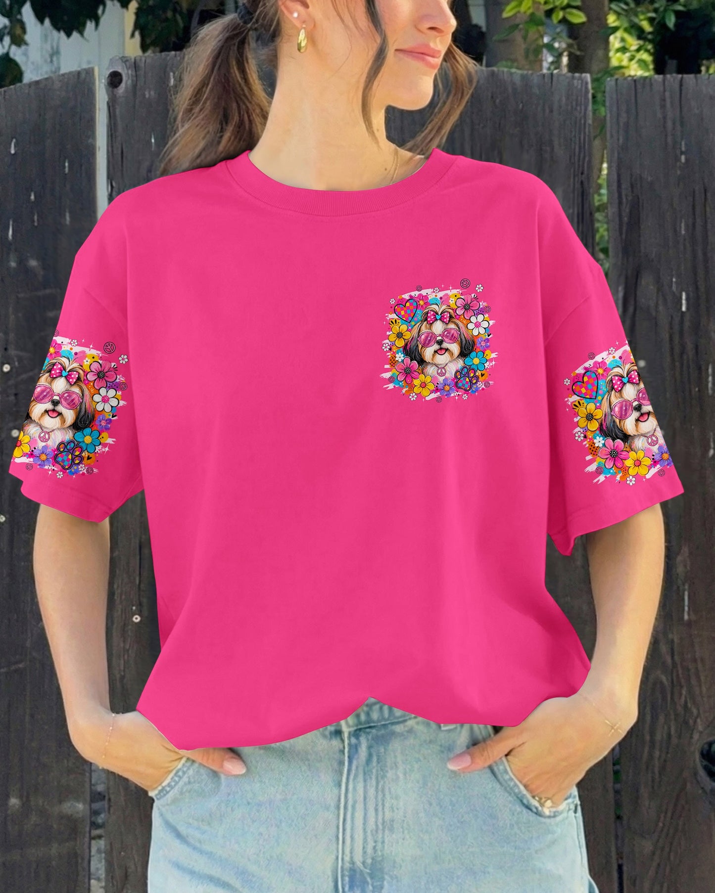 WHISPER WORDS OF WISDOM LET IT BE SHIH TZU DOG ALL OVER PRINT - TYPQ0306261