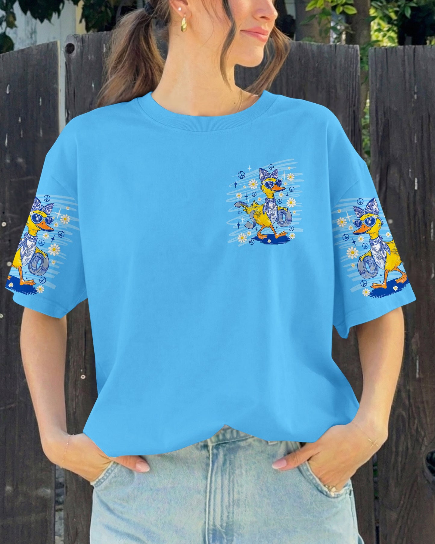 SILENCE IS GOLDEN DUCK ALL OVER PRINT - TLNT0806264