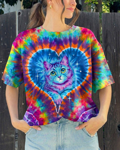 NEON DREAM CAT HEART ALL OVER PRINT – KM0405261