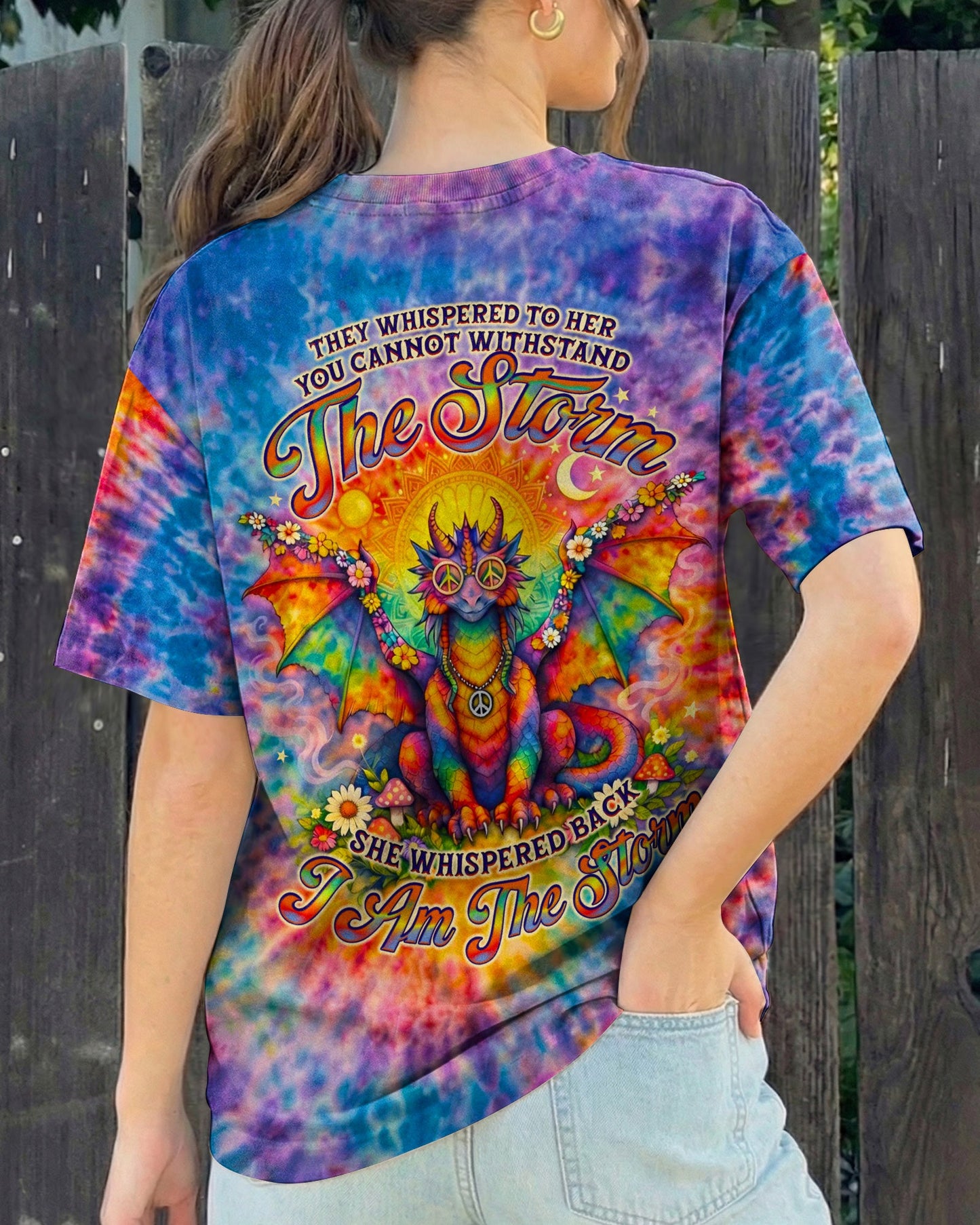 I AM THE STORM DRAGON SWIRL ALL OVER PRINT  - TLNO0804261