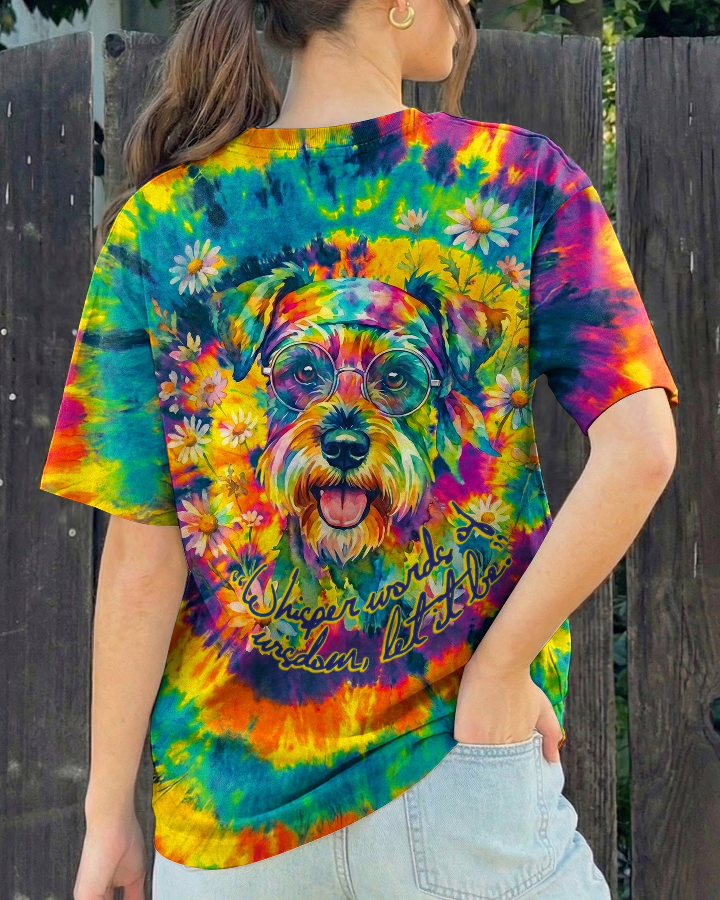 WHISPER WORDS OF WISDOM LET IT BE SCHNAUZER ALL OVER PRINT - RI0505261