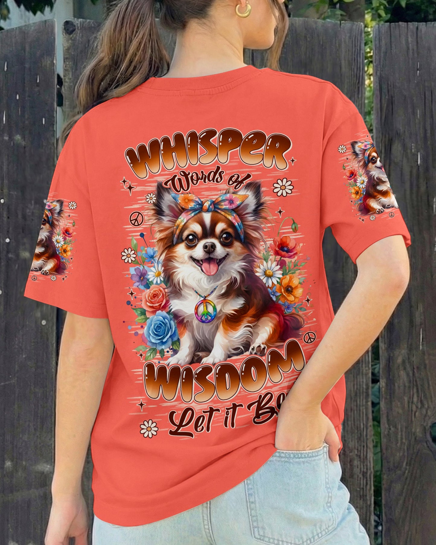 WHISPER WORDS OF WISDOM LET IT BE CHIHUAHUA DOG ALL OVER PRINT - TYLN2205261