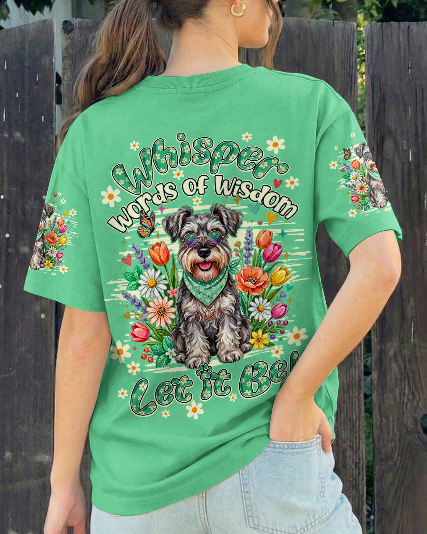 WHISPER WORDS OF WISDOM LET IT BE SCHNAUZER DOG ALL OVER PRINT - TY2204261