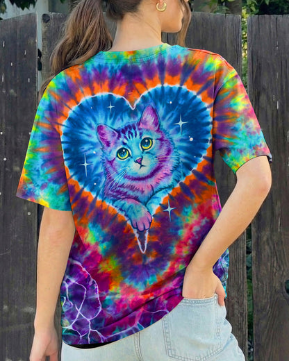 NEON DREAM CAT HEART ALL OVER PRINT – KM0405261