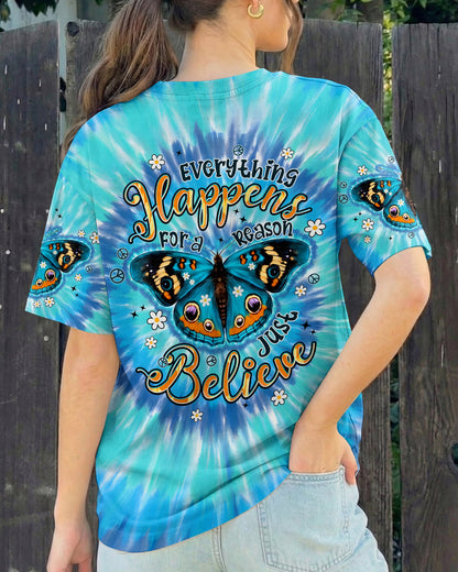 JUST BELIEVE BUTTERFLY ALL OVER PRINT - TYPQ0705261