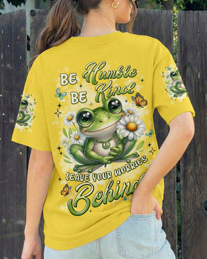 BE HUMBLE BE KIND FROG ALL OVER PRINT - TYLN0107261