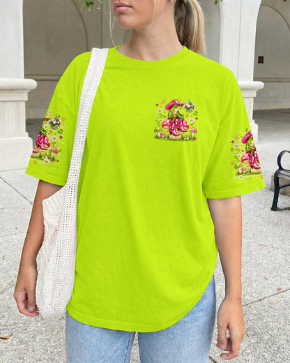 LET'S GO GIRLS FROG ALL OVER PRINT  - TLNO2705262