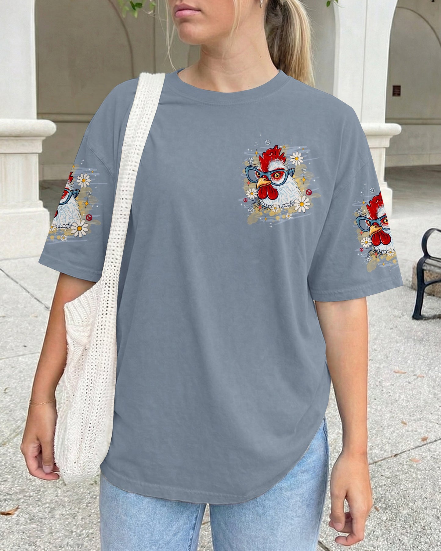 AGING MAY HAVE SLOWED ME DOWN CHICKEN ALL OVER PRINT  - TLTW0906264