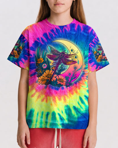 STAY WILD MOON CHILD DRAGONFLY TIE DYE KIDS ALL OVER PRINT - TLNO1812235