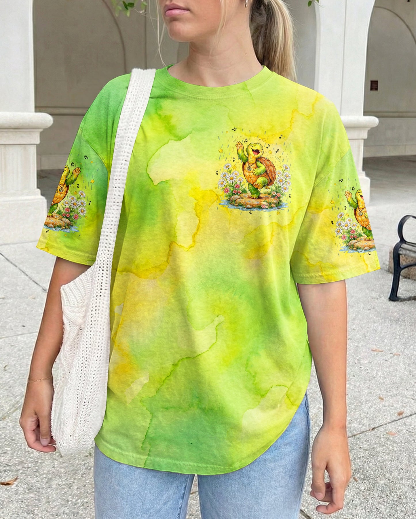 DANCE IN THE RAIN TURTLE ALL OVER PRINT - TYLN2505261
