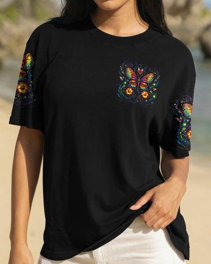 JUST BELIEVE BUTTERFLY GLOW ALL OVER PRINT - KM2404261