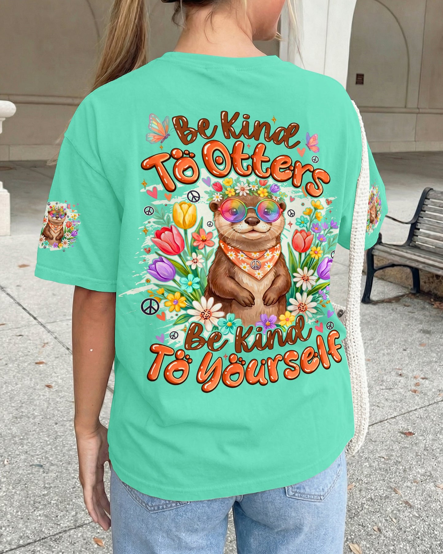 BE KIND TO OTTERS ALL OVER PRINT - TYQY1605261