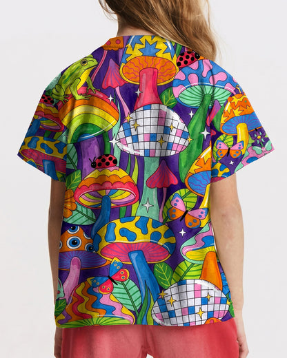 GROOVY MUSHROOM DISCO PARTY ALL OVER PRINT - RITD0906262
