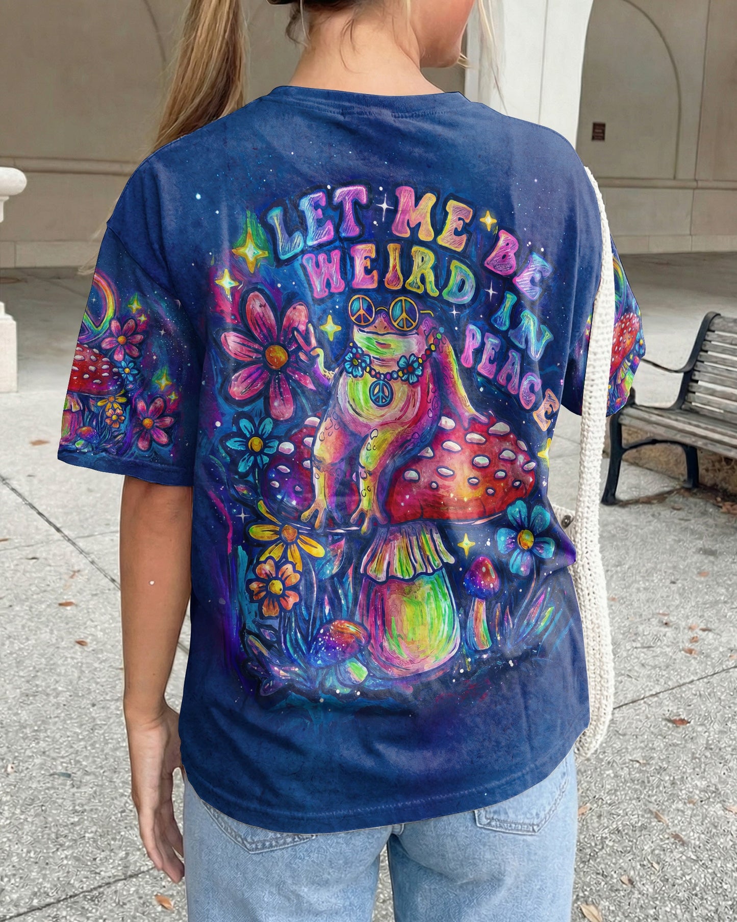LET ME BE WEIRD IN PEACE  ALL OVER PRINT – RI1504262