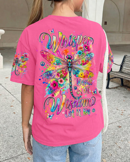 WHISPER WORDS OF WISDOM LET IT BE DRAGONFLY ALL OVER PRINT - TYLN0406263