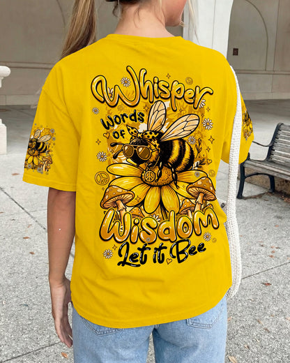 WHISPER WORDS OF WISDOM LET IT BEE ALL OVER PRINT - TYQY0907263