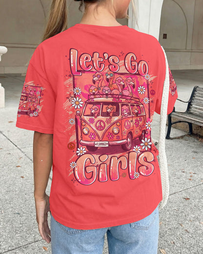 LET'S GO GIRLS FLAMINGO ALL OVER PRINT - TYLN0707263