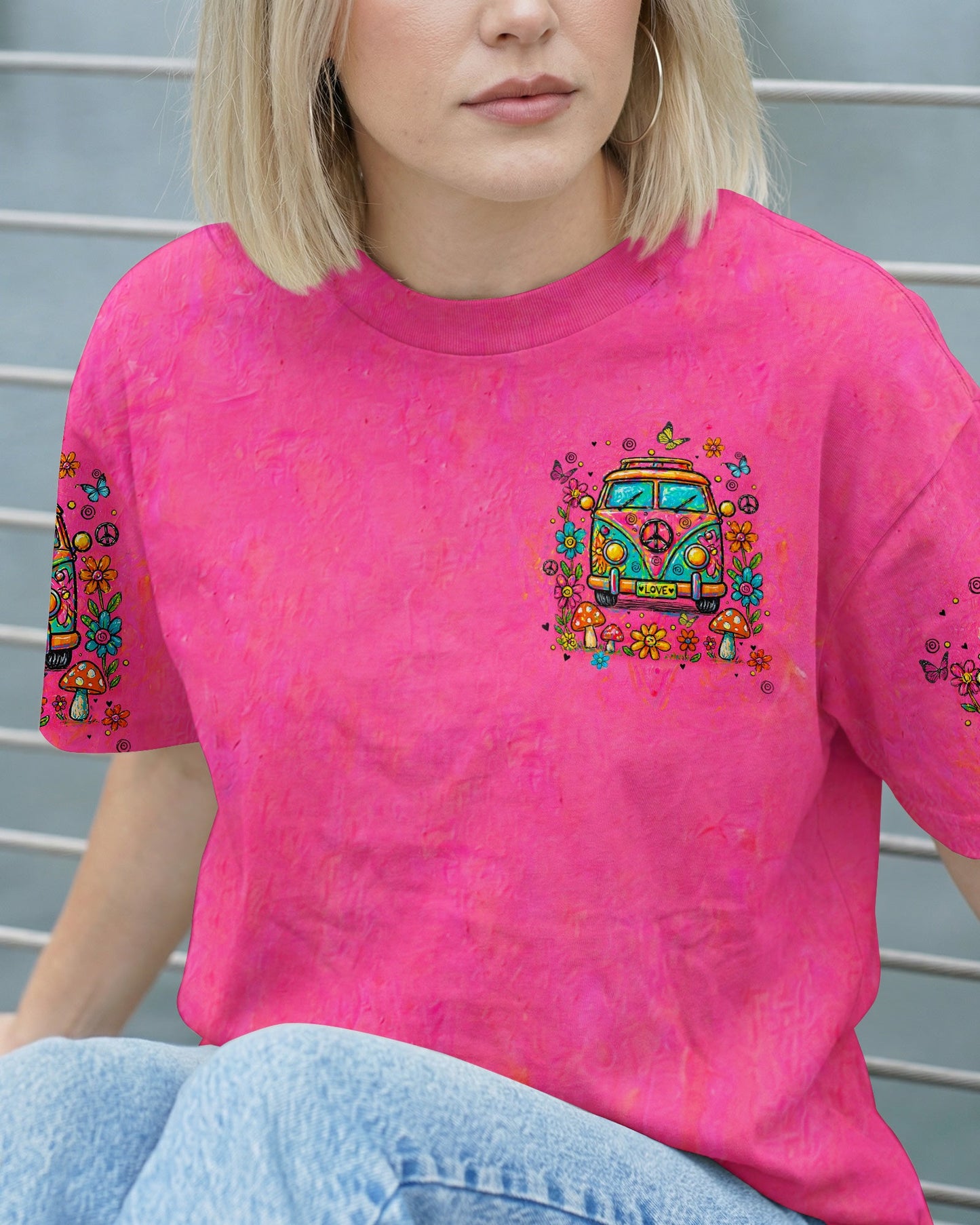 RUNNING AGAINST THE WIND BUS ALL OVER PRINT  - TLHN2204262