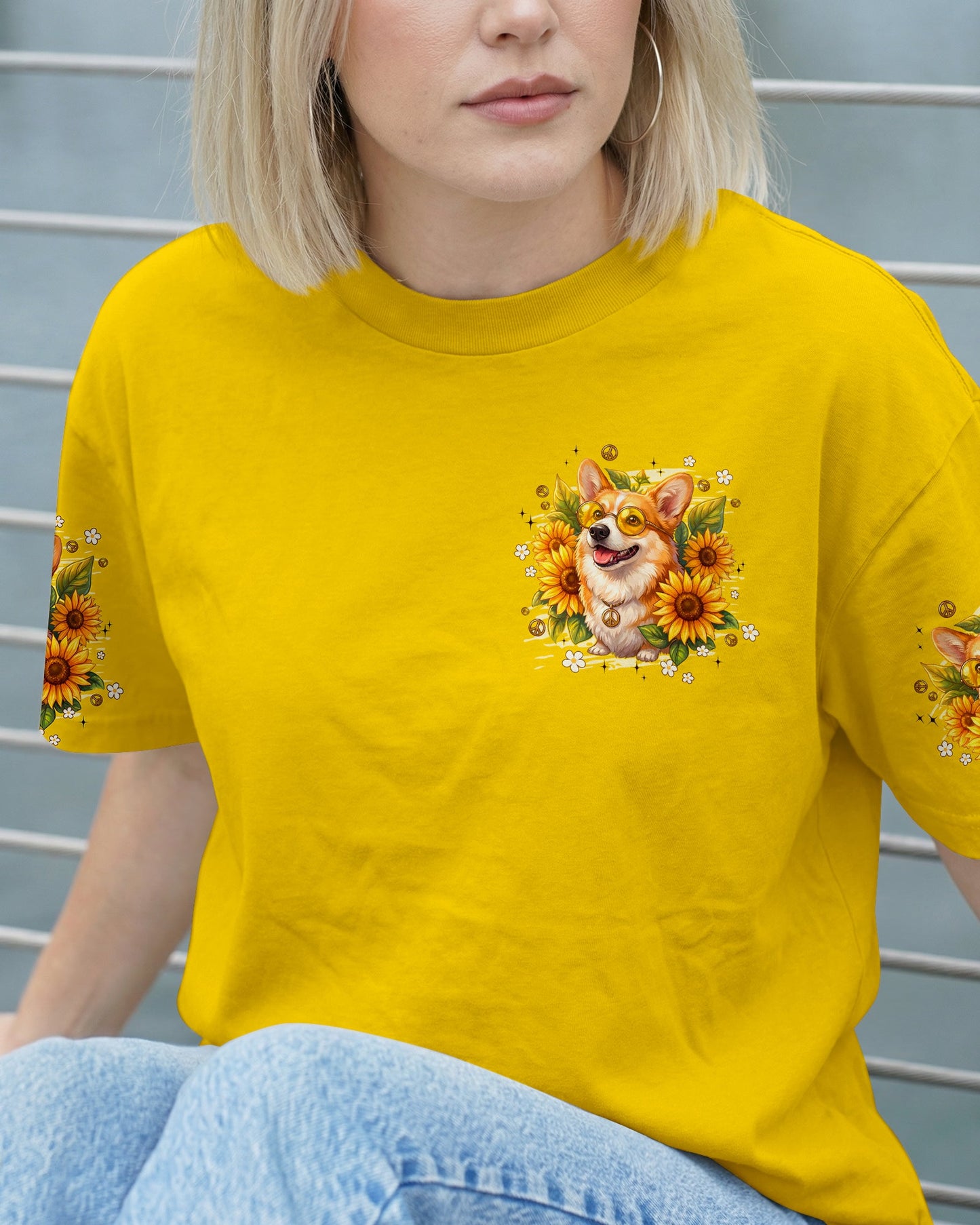 I'M NOT SHORT DOG CORGI ALL OVER PRINT - TYPQ1505261