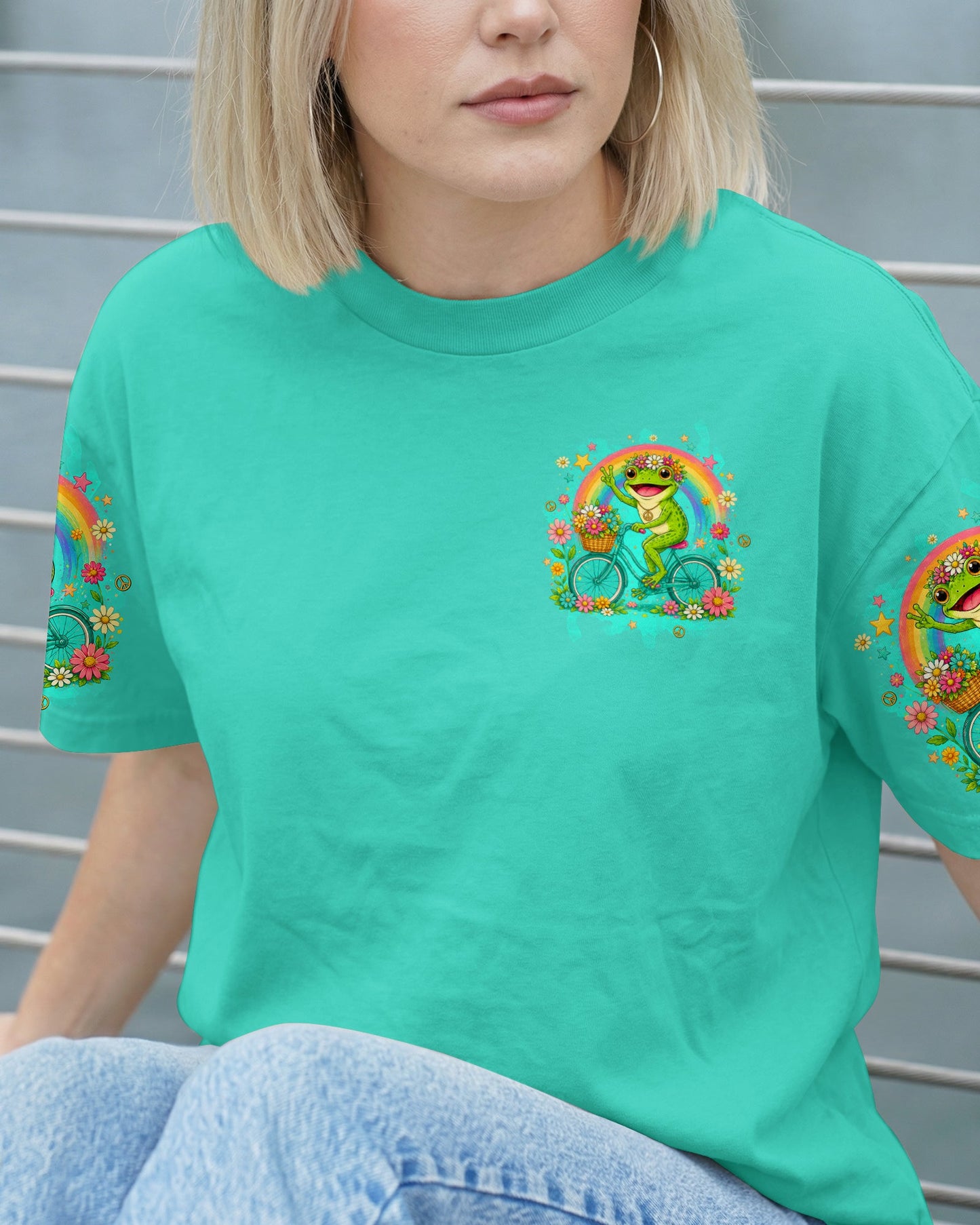 BE HUMBLE BE KIND FROG ALL OVER PRINT - TLTW0207264