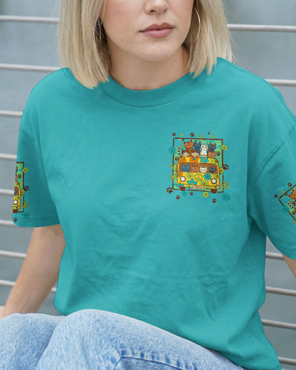LIFE IS BETTER WITH CATS ALL OVER PRINT - TYQY2206261