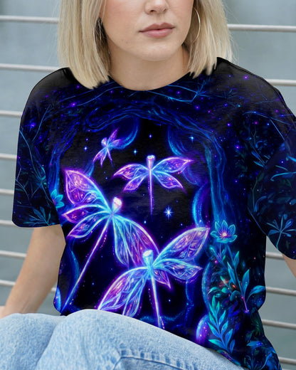 JUST BREATHE AND BELIEVE DRAGONFLY ALL OVER PRINT - RI1405261