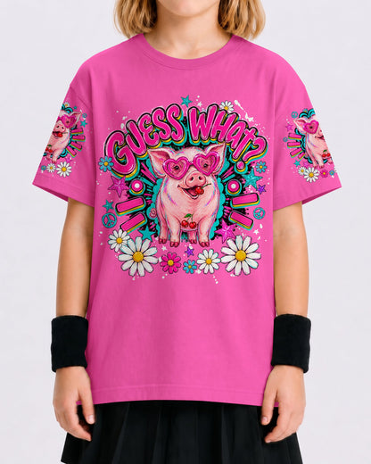 GUESS WHAT PIG KIDS ALL OVER PRINT - TLNO2205261