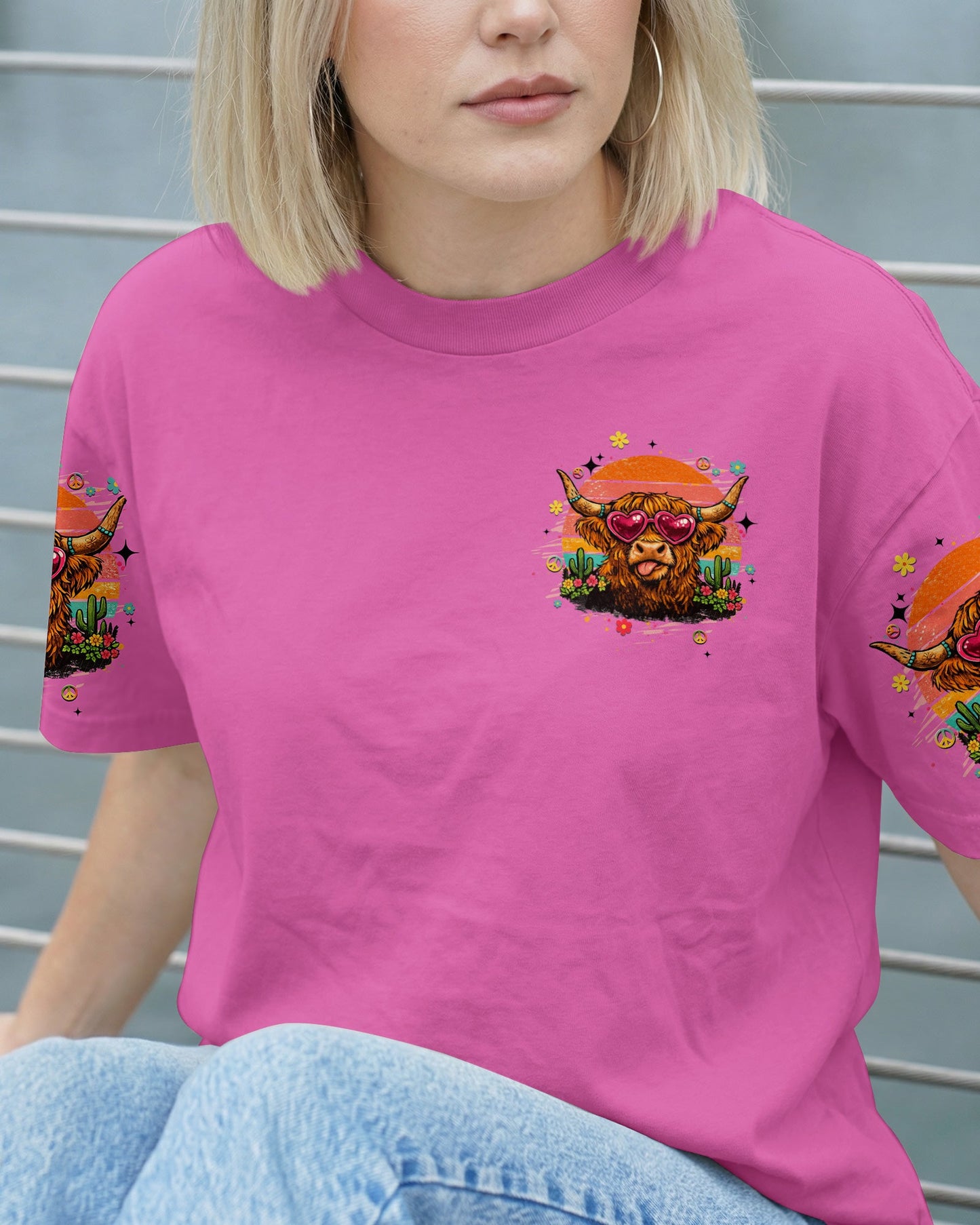 APPARENTLY I HAVE AN ATTITUDE WHO KNEW COW ALL OVER PRINT - TLHN1004261