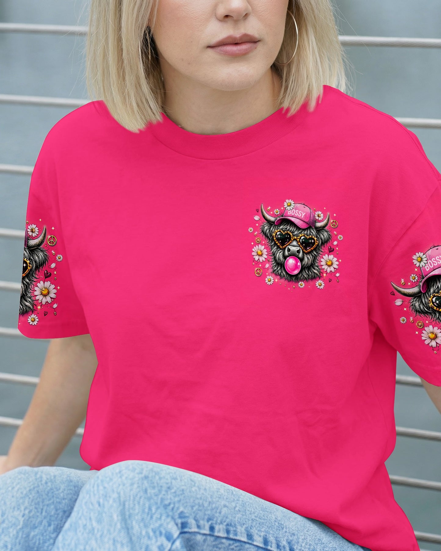 I’M HEAD HEFFA JUST ASK ME COW ALL OVER PRINT  - TLNO2505261