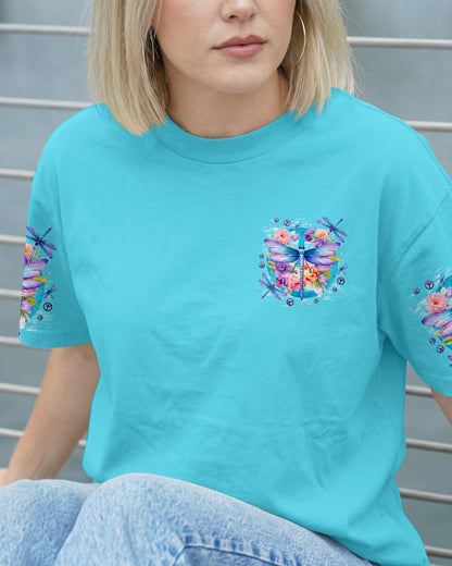 PEACE LOVE AND DRAGONFLIES ALL OVER PRINT - TYPQ2306262