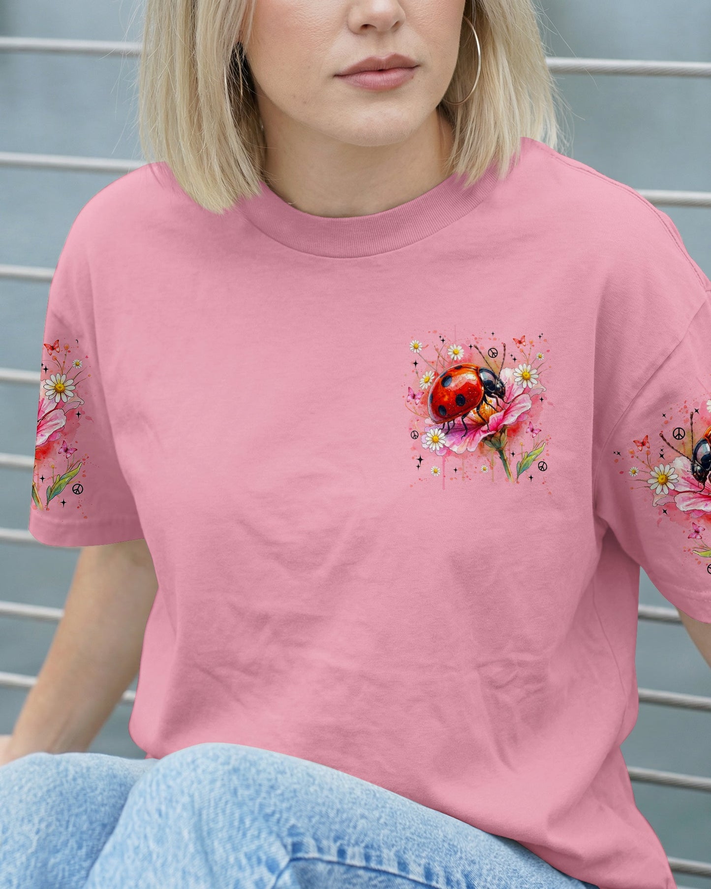 BE KIND LADYBUG ALL OVER PRINT - TYLN0605262
