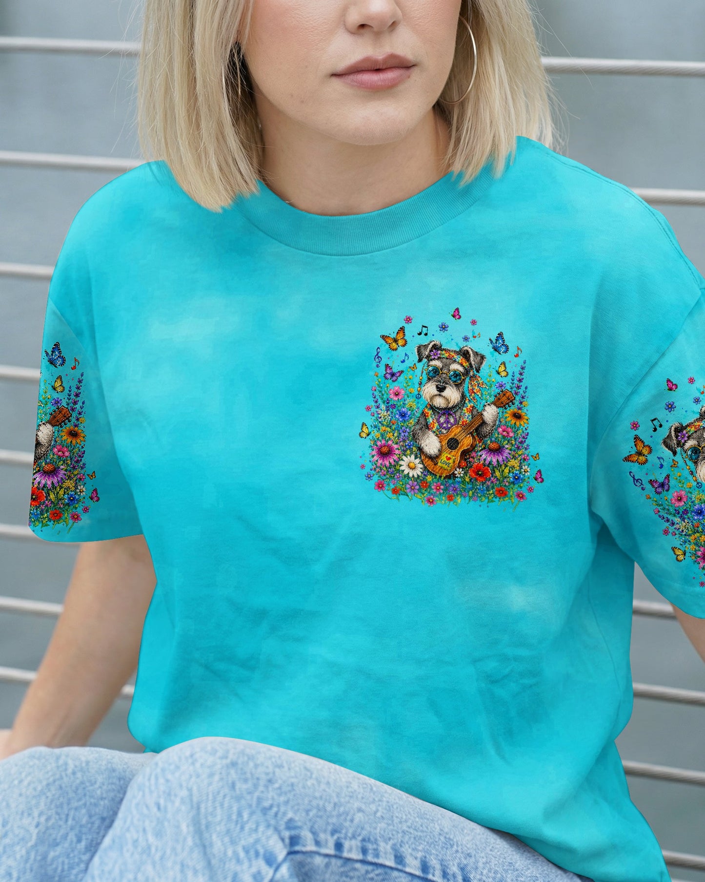 WHISPER WORDS OF WISDOM LET IT BE SCHNAUZER DOG ALL OVER PRINT  - TLTW1405263