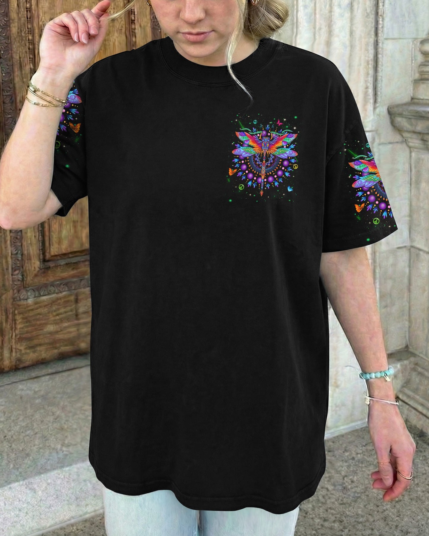 JUST BREATHE DRAGONFLY ALL OVER PRINT - TYLN2204263