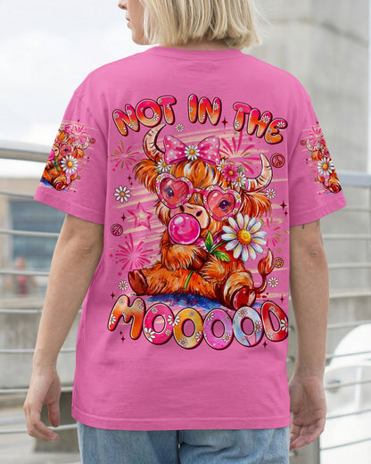NOT IN THE MOOOOD COW ALL OVER PRINT - TYLN0807262