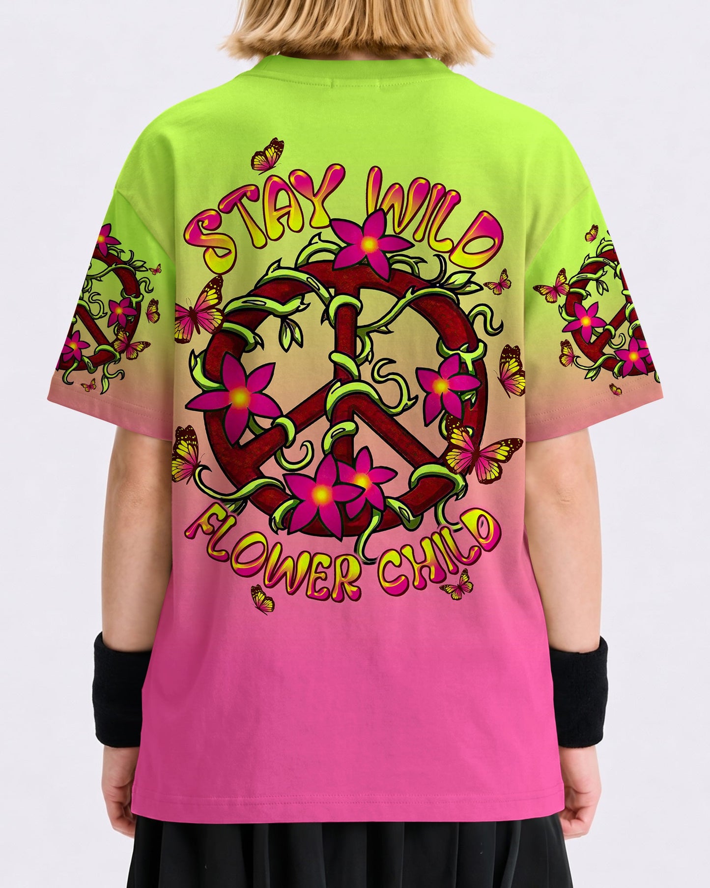 STAY WILD FLOWER CHILD KIDS ALL OVER PRINT - TLTW1812234
