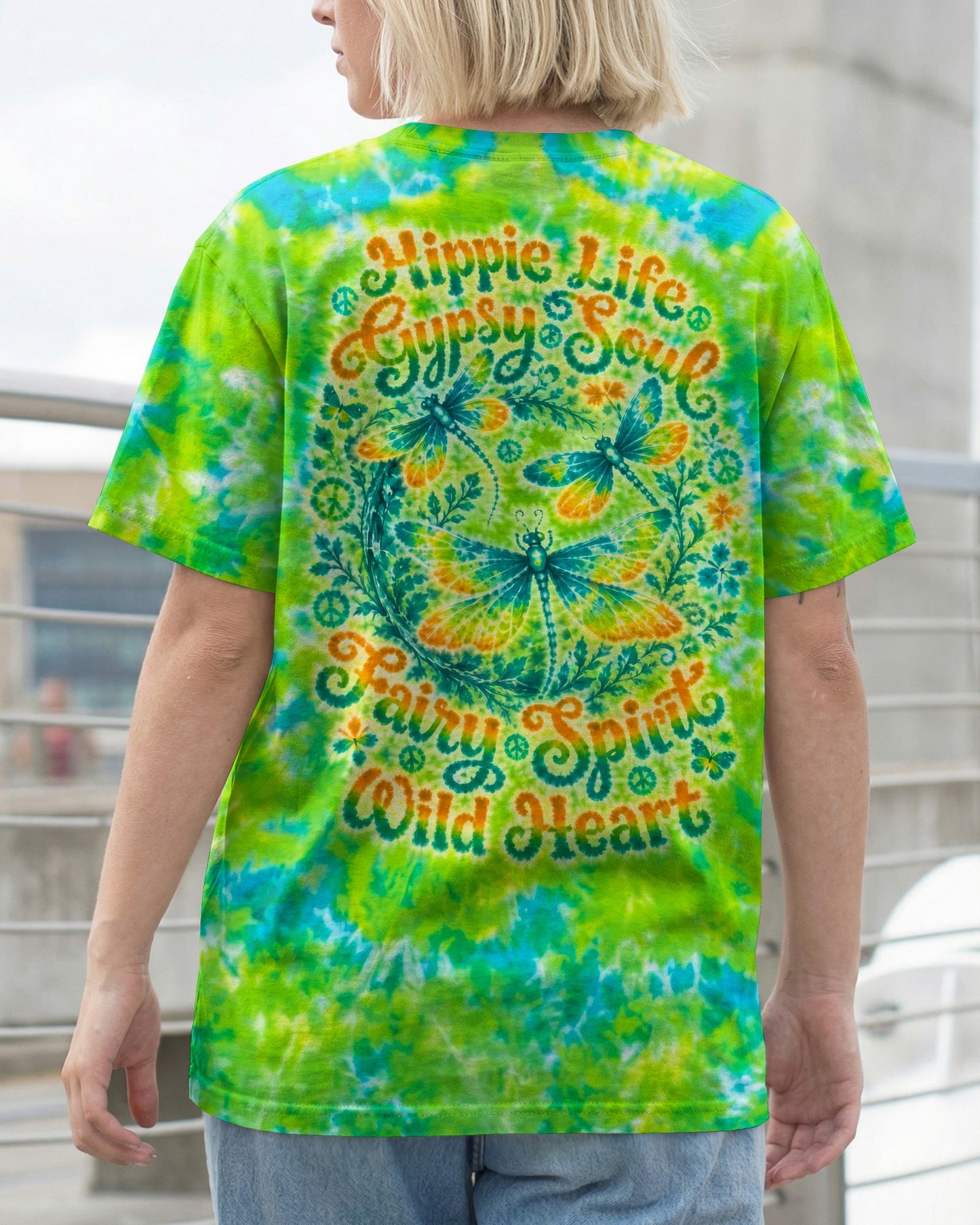 DRAGONFLY GYPSY SOUL ALL OVER PRINT - RI0807261
