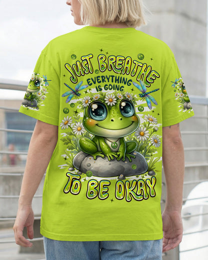 JUST BREATHE FROG ALL OVER PRINT - TYPQ2705261